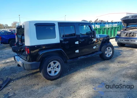 2010 Jeep Wrangler Unlimited Sahara z USA, uszkodzony, nr VIN 1J4BA5H13AL225975